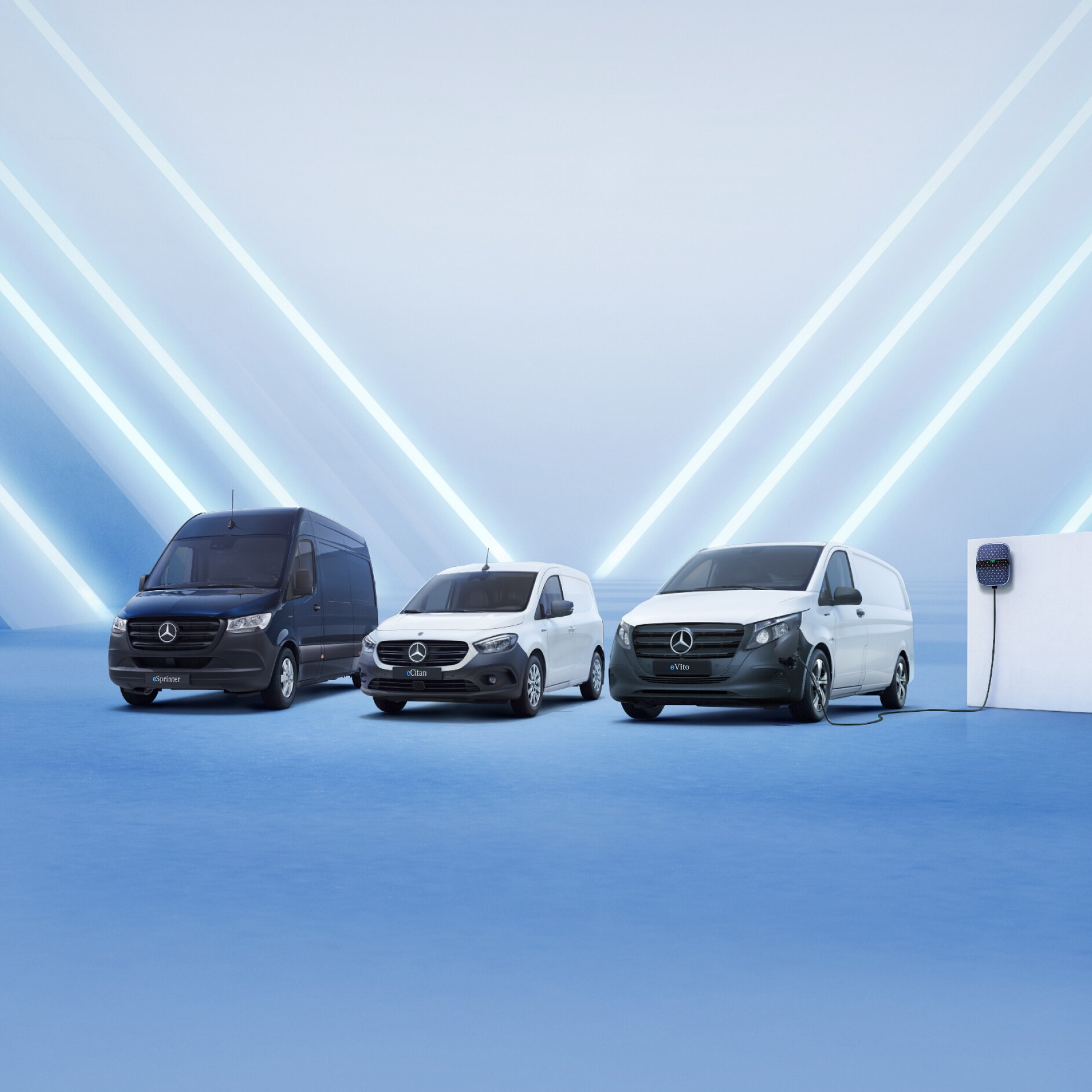 Veículos comerciais ligeiros elétricos | eSprinter, eVito e eCitan | Mercedes-Benz Carrinhas elétricas, Mercedes-Benz eSprinter, eVito e eCitan.